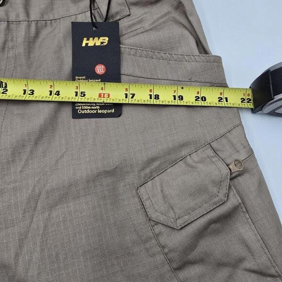HWV Outdoor Leopard Shorts Men 2XL Brown (56-7) - Picture 3 of 7